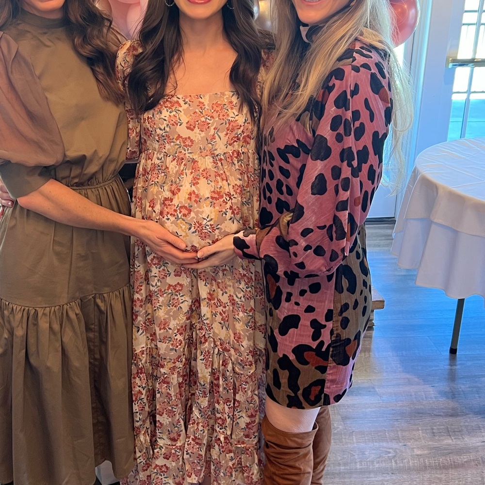 Anthropologie Leopard Dress